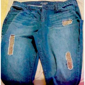 Slightly used jeans
